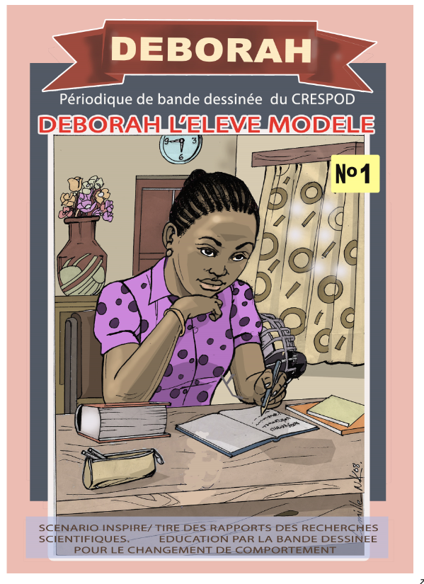 Couverture BD Deborah : Élève Modèle - Éducation et excellence scolaire